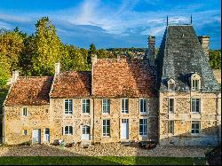 Normandie - Calvados - Between Caen and sea front -  Manor XVIe - 450 SM - 1 Ha