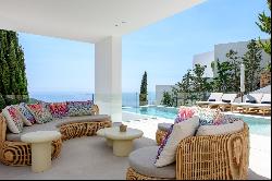 Modern villa with sea views close to the golf course for holidays rentals- Ibiza