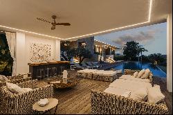 Very modern mansion, built on one level, in Marbella Club Golf