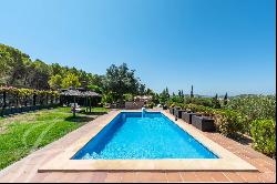 Stunning rustic finca with panoramic views