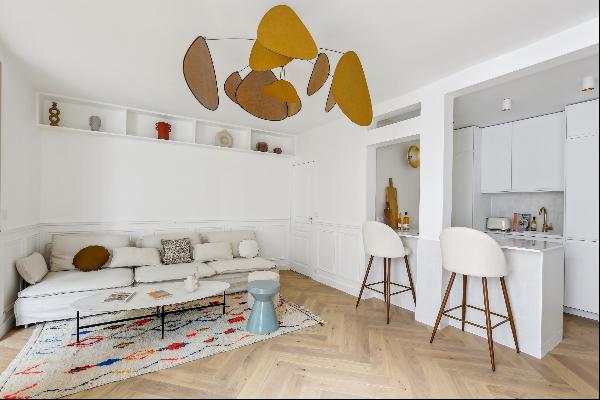 PARIS III - Charming apartment with 3 bedrooms renovated in the Temple district.