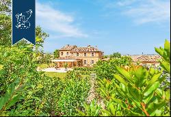 Organic farm and agritourism resort with olive grove