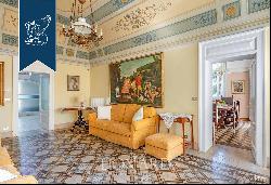Art-Nouveau villa rich in history for sale in Polignano a Mare