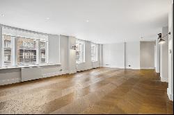 An elegant three-bedroom apartment on Kensington Church Street