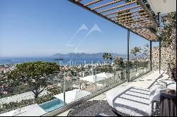 Cannes -Superb villa with panoramic sea view