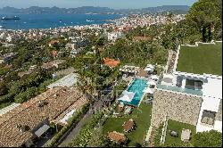 Cannes -Superb villa with panoramic sea view