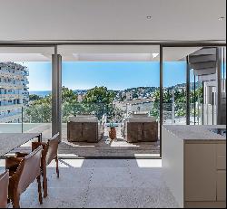 New construction apartment in Cala Major with sea view