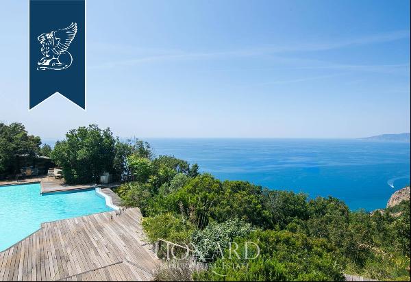 Stunning property with a pool and a view of Argentario's sea