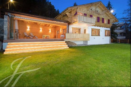 Rental: Cocooning chalet in the center of Crans