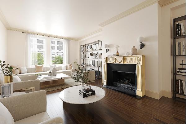Welcome to 925 Park Avenue, Unit 2A, a charming two bedroom, two bathroom apartment in one
