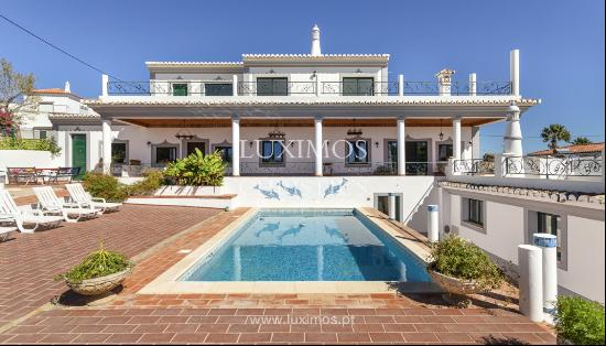 Villa for sale, pool, sea and mountain views, Loule, Algarve, Portugal