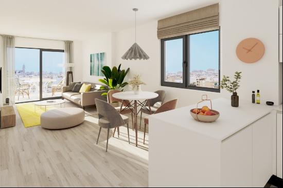 Two-bedroom apartment in a new project of contemporary homes in , Málaga 29007