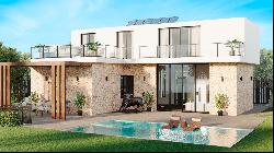 Newly built designer villa with pool for sale in Sa Rapita, Mall, Campos 07630