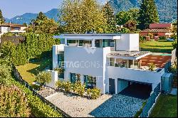 Gentilino: modern villa near Lugano for sale