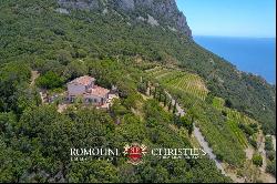 Argentario - SEA VIEW VILLA WITH GUESTHOUSE FOR SALE ON THE TUSCAN COAST