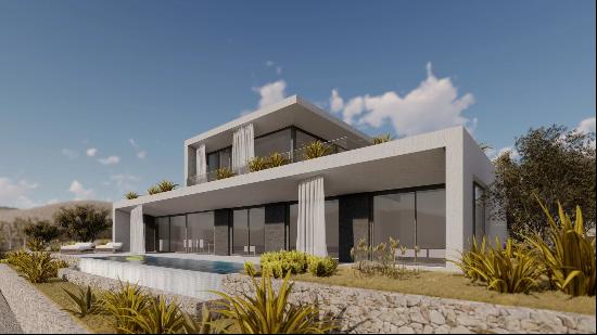 MODERN STONE VILLA NEAR THE SEA - PAG, DALMATIA