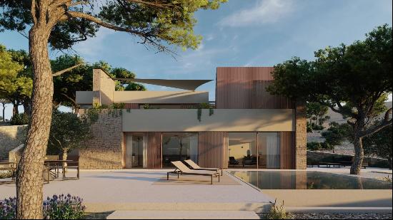 WATEFRONT VILLA WITH POOL - TROGIR