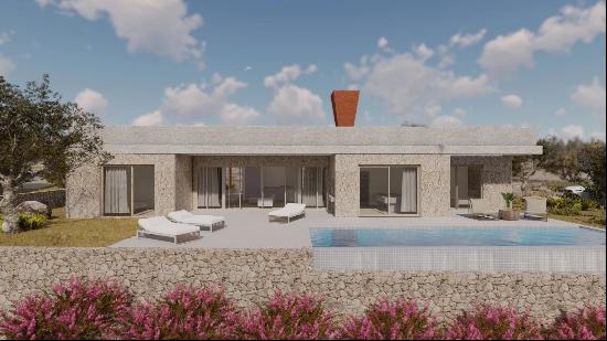 BEAUTIFUL STONE VILLA NEAR THE SEA - PAG, DALMATIA