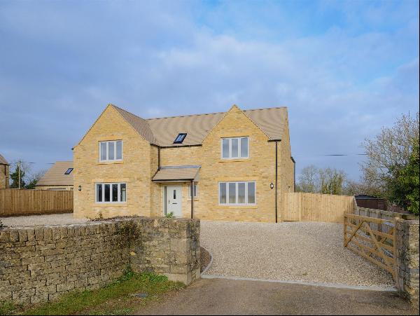 A beautiful four bedroom Cotswold stone house with views to the Marlborough Downs.