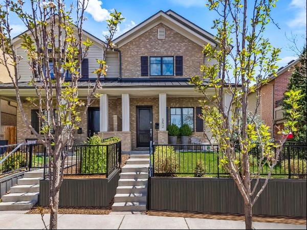 Light and bright townhome located on a wonderful block of Cherry Creek North