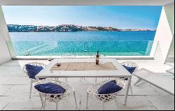 WATERFRONT PENTHOUSE WITH PRIVATE BEACH FOR SALE IN CROATIA