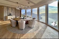 Villa "La Rotonda" for sale in Arogno, high above Lake Lugano