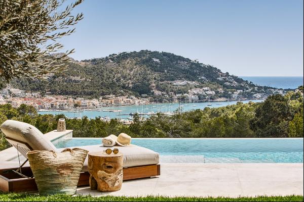 Sophisticated newly built villa with sea views in Port d'Andratx, Mallorca