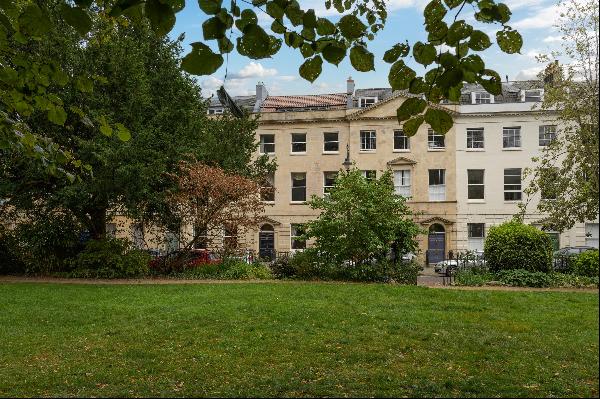 An outstanding Grade II listed townhouse situated in a prime location with a south facing 