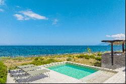 For rent : Luxury waterfront villa with pool - Saint Florent - Corsica