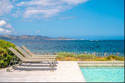 For rent : Luxury waterfront villa with pool - Saint Florent - Corsica