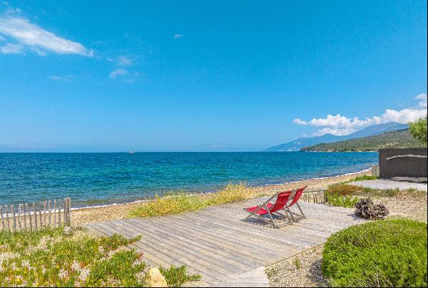 For rent : Luxury waterfront villa with pool – Saint Florent - Corsica