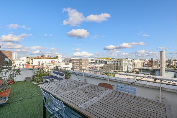 Duplex apartment with two terraces - Saint-Ouen - Mairie de Saint-Ouen