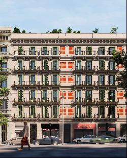 Landmark apartments on Barcelona’s iconic Rambla de Catalunya