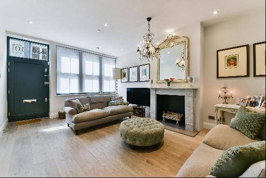 Newly refurbished four bedroom house for sale with integral garage in Bayswater, W2.