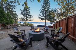 Tahoe Lakefront Home with a Heavenly Sandy Beach