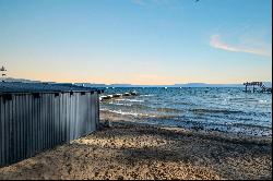 Tahoe Lakefront Home with a Heavenly Sandy Beach