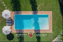 RESTORED COUNTRY VILLA WITH POOL FOR SALE IN CETONA, SIENA