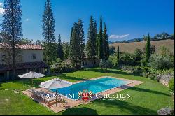 Tuscany - RESTORED COUNTRY VILLA WITH POOL FOR SALE IN CETONA
