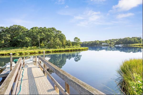 Spend your Summer in Southampton at this beautiful 4 bed 3.5 bath waterfront retreat. The 