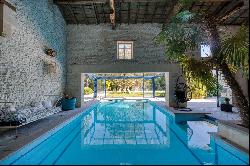 MAGNIFICENT MANSION WITH INDOOR POOL AND TWO GITES BETWEEN COGNAC AND SAINTES