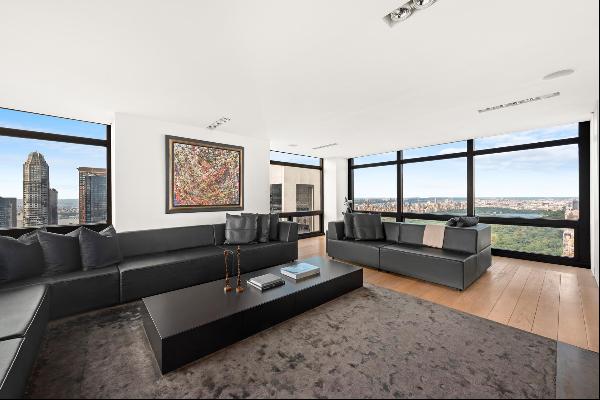Refined luxury living, and jaw-dropping cityscape and Central Park views await you at this
