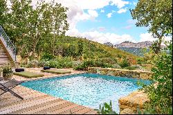 For sale : Luxury villa with pool and sea view, gulf of Saint-Florent / Corsica