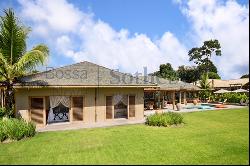 House with an ocean view in a gated community of Trancoso