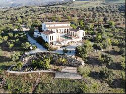 Andalusian-style villa with lake, mountain and sea views in Alca, Alcaucin 29711