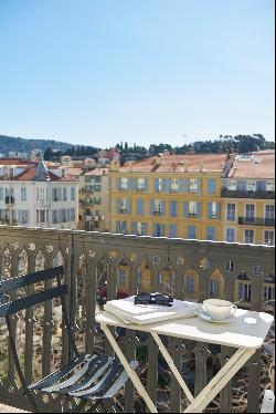 Magnificent luxury penthouse of 2 flats in the heart of Nice.