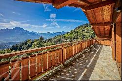 CO-EXCLUSIVE! Fabulous family chalet with panoramic mountain views