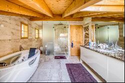 CO-EXCLUSIVE! Fabulous family chalet with panoramic mountain views