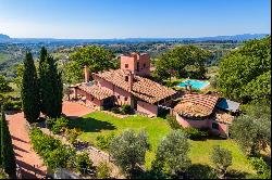 Villa with view and pool in Calvi dell' Umbria