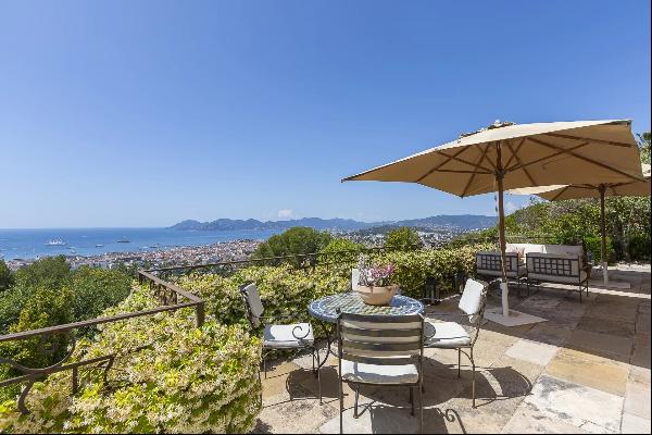 Cannes Californie - Gated estate - Panoramic sea view