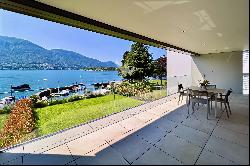 Exclusive luxury apartment with elegant design & lake view for sale in Locarno-Muralto